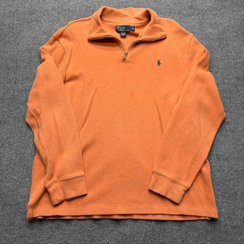 90s polo Ralph Lauren quarter zip size men's XL